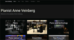Desktop Screenshot of anneveinberg.com